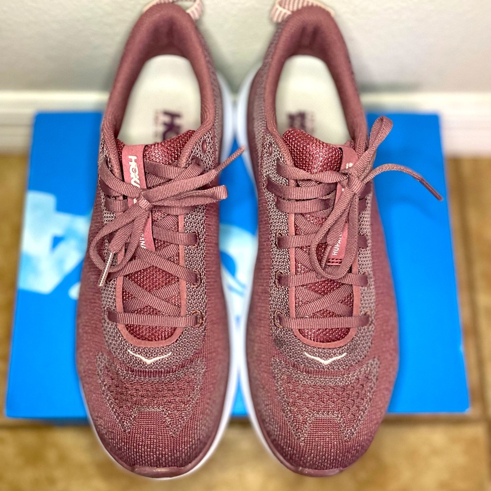NEW Hoka Hupana Flow 8.5 Rose Brown